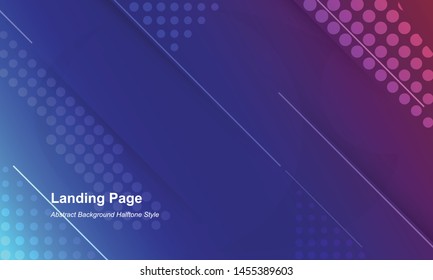 Minimal modern geometric background gradient colors design. Dynamic shapes composition. Eps10 vector. have space for text title. or landing page.