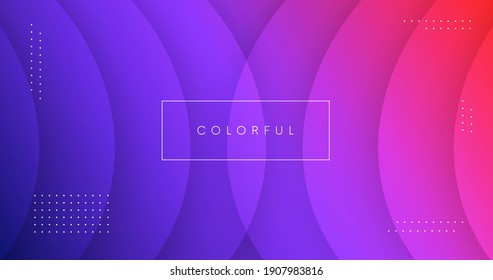 Minimal modern geometric gradient background. Abstract colorful backdrop vector design. Futuristic composition for Landing page, Web, Poster, Banner.