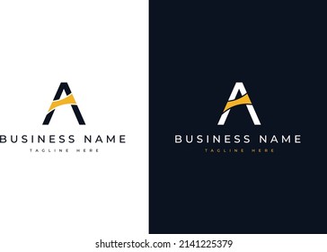 Letra inicial mínima y moderna Un diseño de logotipo para la identidad de marca