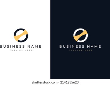 Minimal and Modern initial letter O logo design for Brand identity