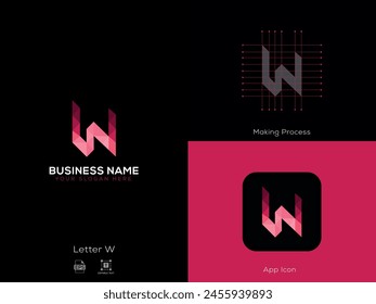 Minimal Modern Letter Mark Logo