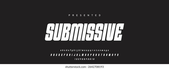 Minimal modern logo alphabet font. Typography abstract minimalist sans serif technology, electronic, digital, music, movie, creative logos fonts. vector illustration.