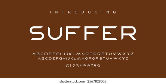 Minimal modern logo alphabet fonts. Typography minimalist urban san serif digital fashion future creative logos fonts. vector illustration