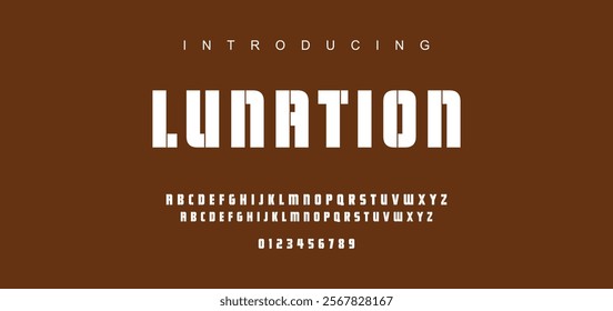 Minimal modern logo alphabet fonts. Typography minimalist urban san serif digital fashion future creative logos fonts. vector illustration