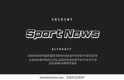 Minimal modern logo alphabet fonts. Typography minimalist urban san serif digital fashion future creative logos fonts. vector illustration