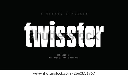 Minimal modern luxury logo alphabet font. Typography abstract sans serif technology, electronic, movie, future, creative brand logos fonts. vector illustration
