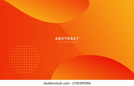 Minimal and modern orange gradient backgrounds.