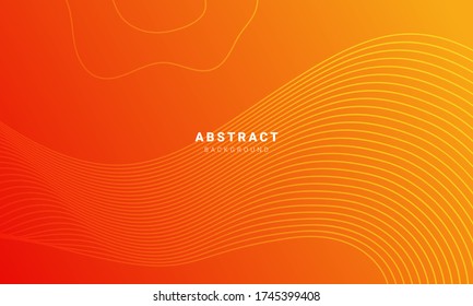 Minimal and modern orange gradient backgrounds.