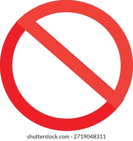 Ein minimaler und moderner Stopp-Icon-Vektor , bitte in jeder Gefahr verwenden. 