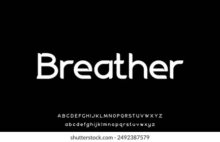 Minimal modern urban fonts for logo brand.