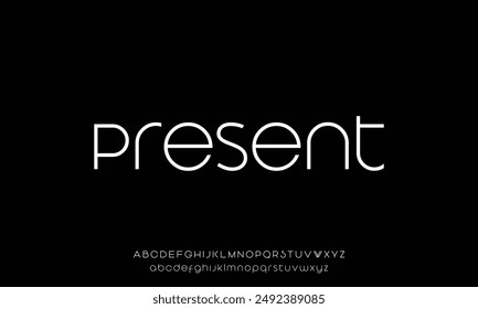 Minimal modern urban fonts for logo brand.