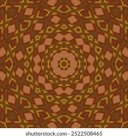 Minimal mosaic periodic pattern graphic composition. Exotic carpet motif. Mix geometry ornament. Turkish traditional design. Tiled shapes geometry.