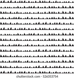 minimal mountain seamless triangle pattern