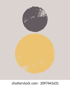 Minimal and natural illustrations for art printing, postcards, wallpaper, wall art. Wall decoration for home interior.