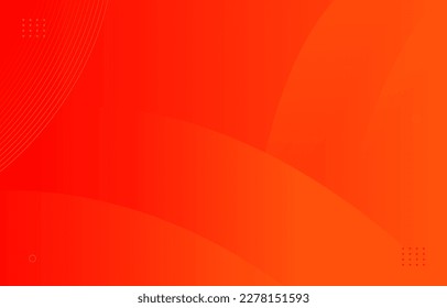 Minimal orange abstract background with fluid gradient