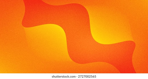 Fondo anaranjado mínimo, fondo digital creativo abstracto del rasguño, Vector limpio del concepto de la página de aterrizaje.