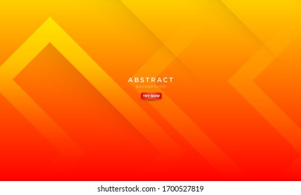 minimal orange background, with abstract crossing lines and creative scratch background, modern landing page concept vector.