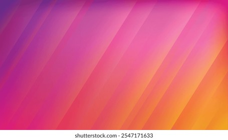 Minimal orange background vector. Abstract yellow and orange warm-tone background with simple lines. For posters, web banners.