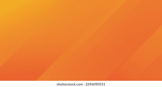 minimal orange background vector. abstract yellow and orange warm tone background with simple lines. for posters, banners, and landing page concept images.