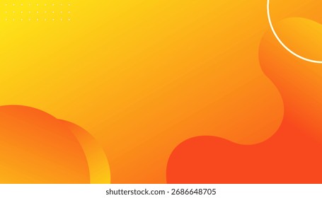 Minimal orange geometric background. Can be used for posters, banners, web pages, headers, covers