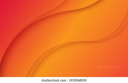 minimal orange gradient background with creative round scratch texture, modern landing page concept, banner, presentation, social media, certificate, brochure.