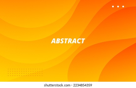 Minimal orange gradient background with wavy texture, modern landing page concept, banner, presentation, social media, poster, brochure.
