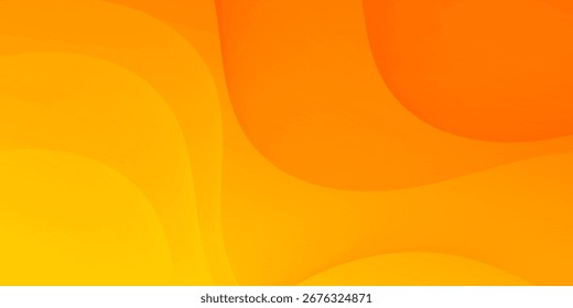 Minimal orange gradient background with wavy texture, Modern trendy design in vector illustration