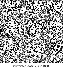 Minimal ornamental background with abstract shapes. Black and white texture. Simple abstract ornament background. Dark design for decor, fabric, cloth.