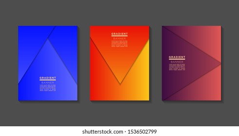 minimal overlapping covers design. Colorful overlay gradients banner. background modern template design for web. Cool gradients. Future geometric patterns. Eps 10