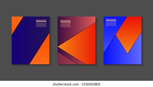 minimal overlapping covers design. Colorful overlay gradients banner. background modern template design for web. Cool gradients. Future geometric patterns. Eps 10