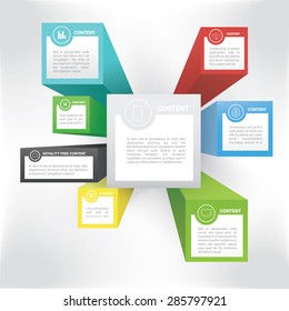 Minimal Pamphlet Concept Art Vector 