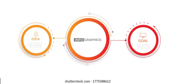 Partición mínima Gradiente de color gráfico de color de papel origami plantilla de infografía para la gráfica de presentación de diagrama
y concepto de negocio con opciones de 5 ó 6 elementos