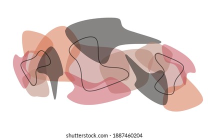 minimal pastel color. pastel background vector simple design abstract illustration.