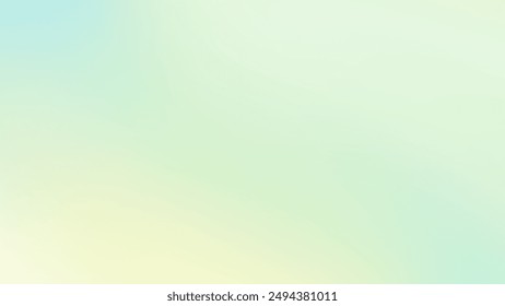 Minimal pastel yellow green blue colored gradient background, Abstract backdrop presentation design. Vector illustration 