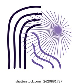 minimal pattern. wall mural, poster, art and more