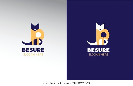 Minimal Pet Creative Logo Template