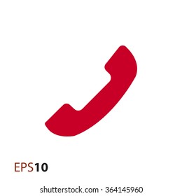 Minimal phone icon for web and mobile