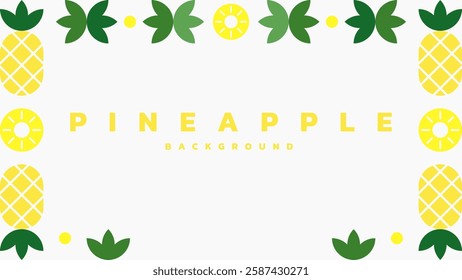 Minimal pineapple geometric background. Use for backdrop, banner, web page background, presentation background.