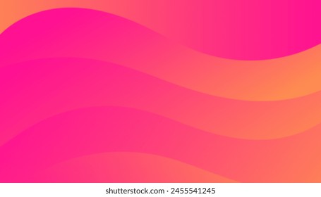 Fondo geométrico rosa mínimo. Composición de Formas dinámicas. Conveniente para el negocio, institución, conferencia, partido, Ilustración vectorial