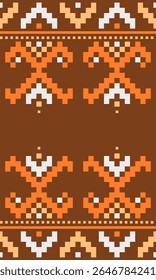 Minimal Pixel Design for Modern Fabric Projects Home Decor and More