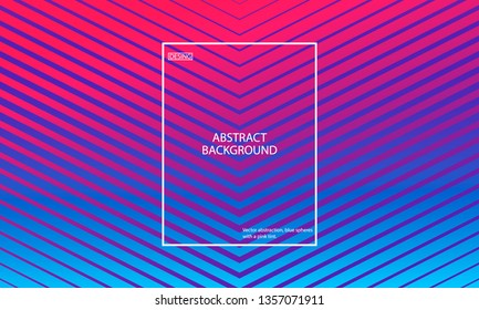 Minimal poster design. Geometric halftone gradient. Modern style abstraction. Gradient line background