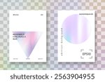 Minimal Poster. Memphis Screen. Pink Hologram Label. Color Pattern. Graphic Vector. Spectrum Background. Colourful Prism Brochure. Blue Minimal Poster