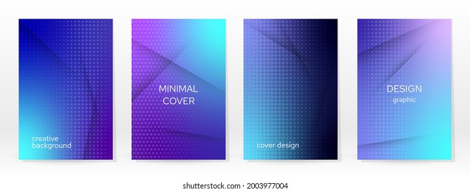 Minimal Poster. Pastel Soft. Blue Gradient Set. Graphic Color Background. Blurred Mesh Texture. Vector Modern Banner. Abstract Bright Wallpaper. Gradient Technology Cover. Blue Mobile Template Design.