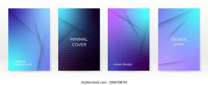 Minimal Poster. Pastel Soft. Blue Gradient Set. Graphic Color Background. Blurred Mesh Texture. Vector Modern Banner. Abstract Bright Wallpaper. Gradient Technology Cover. Blue Mobile Template Design.