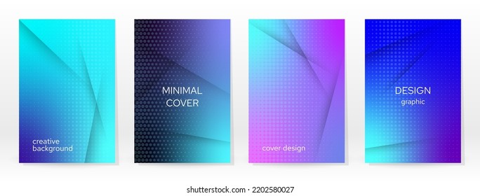 Minimal Poster. Pastel Soft. Blue Gradient Set. Graphic Color Background. Blurred Mesh Texture. Vector Modern Banner. Abstract Bright Wallpaper. Gradient Technology Cover. Blue Mobile Template Design.