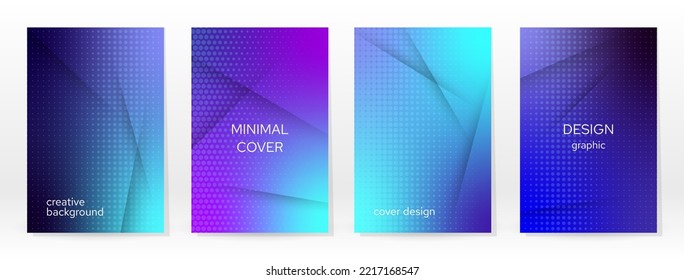 Minimal Poster. Pastel Soft. Blue Gradient Set. Graphic Color Background. Blurred Mesh Texture. Vector Modern Banner. Abstract Bright Wallpaper. Gradient Technology Cover. Blue Mobile Template Design.