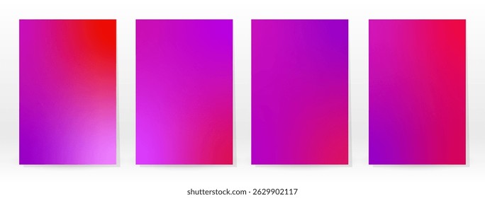 Minimal Poster. Pastel Soft. Pink Rose Gradient Set. Graphic Color Background. Blurred Mesh Texture. Vector Modern Banner. Abstract Bright Wallpaper. Gradient Technology Cover. Mobile Template Design.