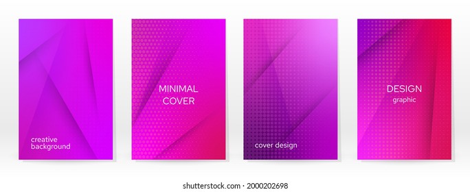 Minimal Poster. Pastel Soft. Rainbow Gradient Set. Graphic Color Background. Blurred Mesh Texture. Vector Modern Banner. Abstract Bright Wallpaper. Gradient Technology Cover. Mobile Template Design.