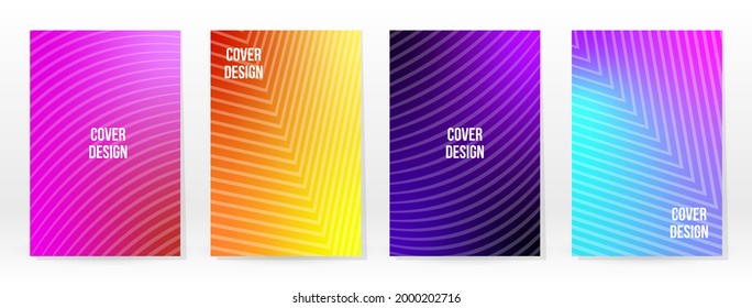 Afiche mínimo. Pastel Suave. Juego de degradado de arcoiris. Fondo de color gráfico. Textura de malla borrosa. Banner Vector Moderno. Resumen Papel de escritorio brillante. Cubierta de tecnología de degradado. Diseño de plantillas móviles.