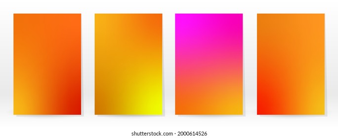 Minimal Poster. Pastel Soft. Rainbow Gradient Set. Graphic Color Background. Blurred Mesh Texture. Vector Modern Banner. Abstract Bright Wallpaper. Gradient Technology Cover. Mobile Template Design.